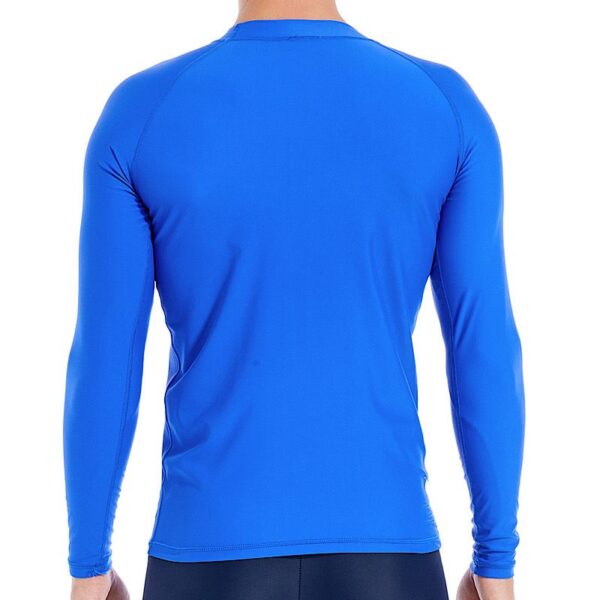 Camisa Segunda Pele Proteção Solar UV 50 Azul - Imagem 2