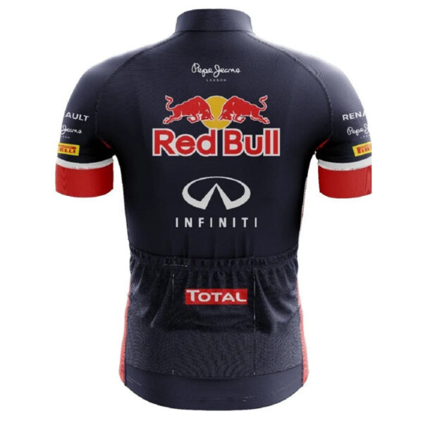 Camisa Ciclismo Infantil Red Bull Manga Curta - Imagem 5