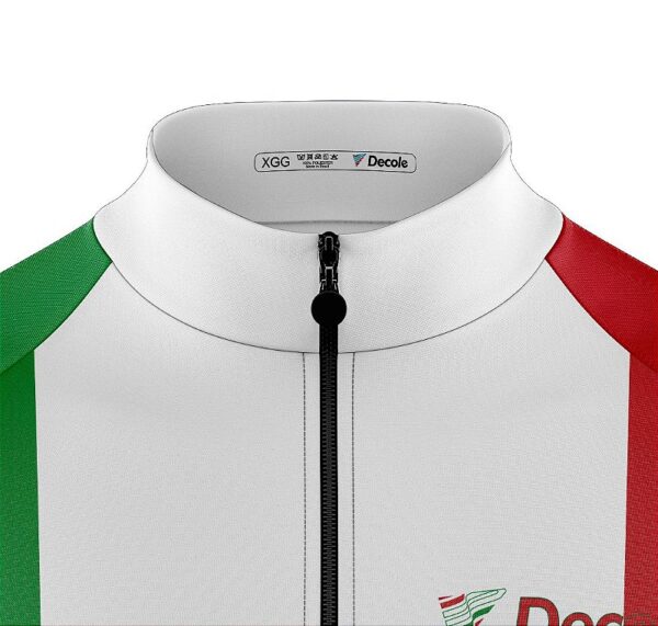 Camisa Ciclismo Itália Manga Longa Decole Uv Bike Mtb - Imagem 3