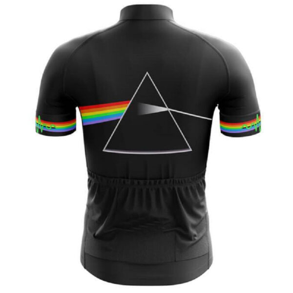 Camisa Ciclismo Infantil Pink Floyd Preta Dry Fit Uv - Imagem 2