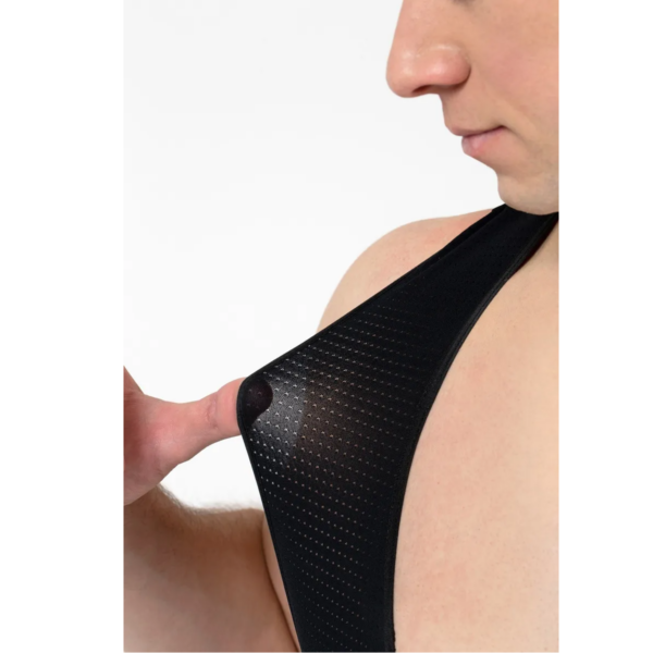 Bretelle Longo Ciclismo Com Forro Gel 3D Mtb Preto Unissex Confortável - Imagem 3