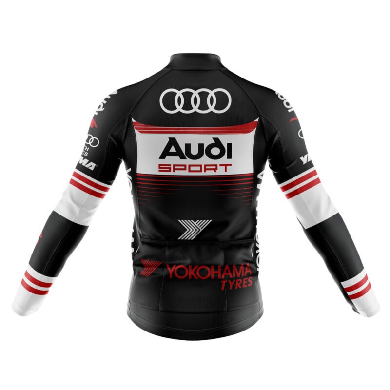 Camisa Ciclismo Cannondale Manga Longa Zíper Full Fitness Dry Fit