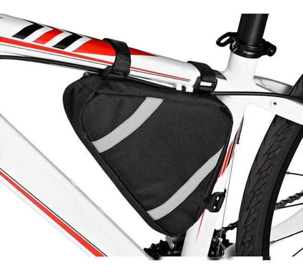Bolsa de Quadro Ziper à prova d'água Tiras Velcro Reflexiva - Imagem 4