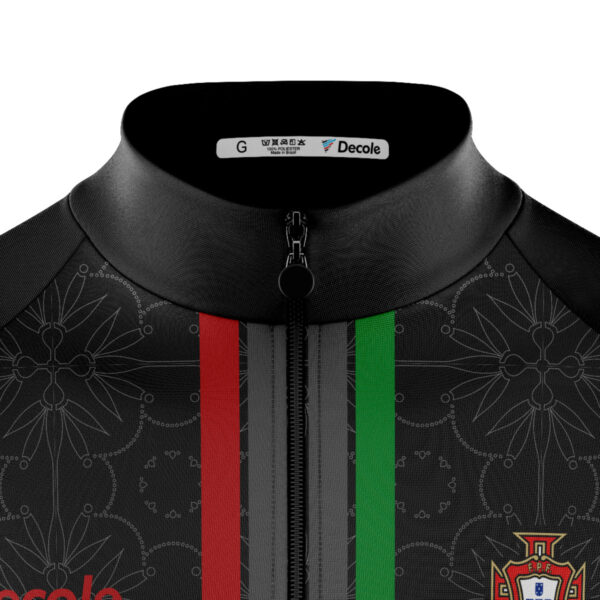 Camisa Ciclismo Portugal Manga Longa Proteção Uv Decole - Imagem 3
