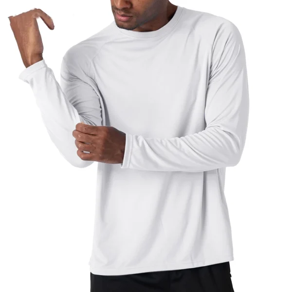 Camisa Segunda Pele Proteção Solar UV 50 Branca - Imagem 1