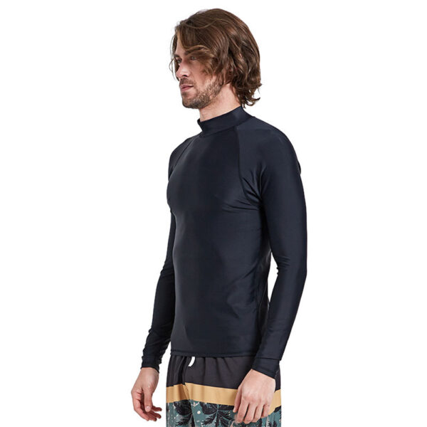 Camisa Segunda Pele Proteção Solar UV 50 Preta - Imagem 2