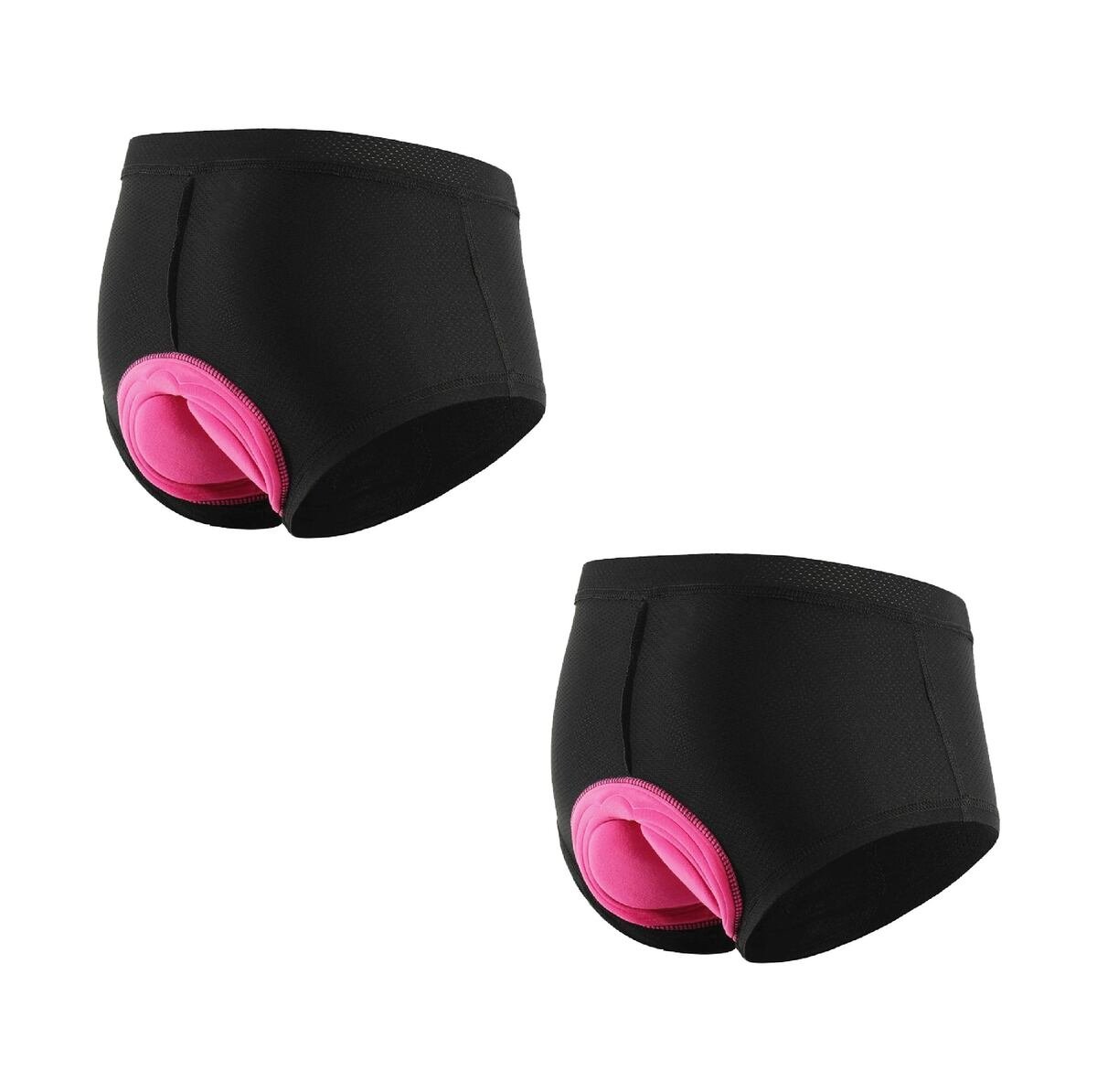4d5e0e44f2d94d3ce0b3b9b326e57d15.jpg Kit 2 Shorts Forro Espuma Ciclismo Coolmax Bicicleta Bike Almofada - Imagem 1