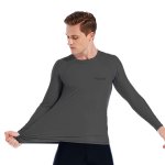 Camisa Segunda pele cinza 0014