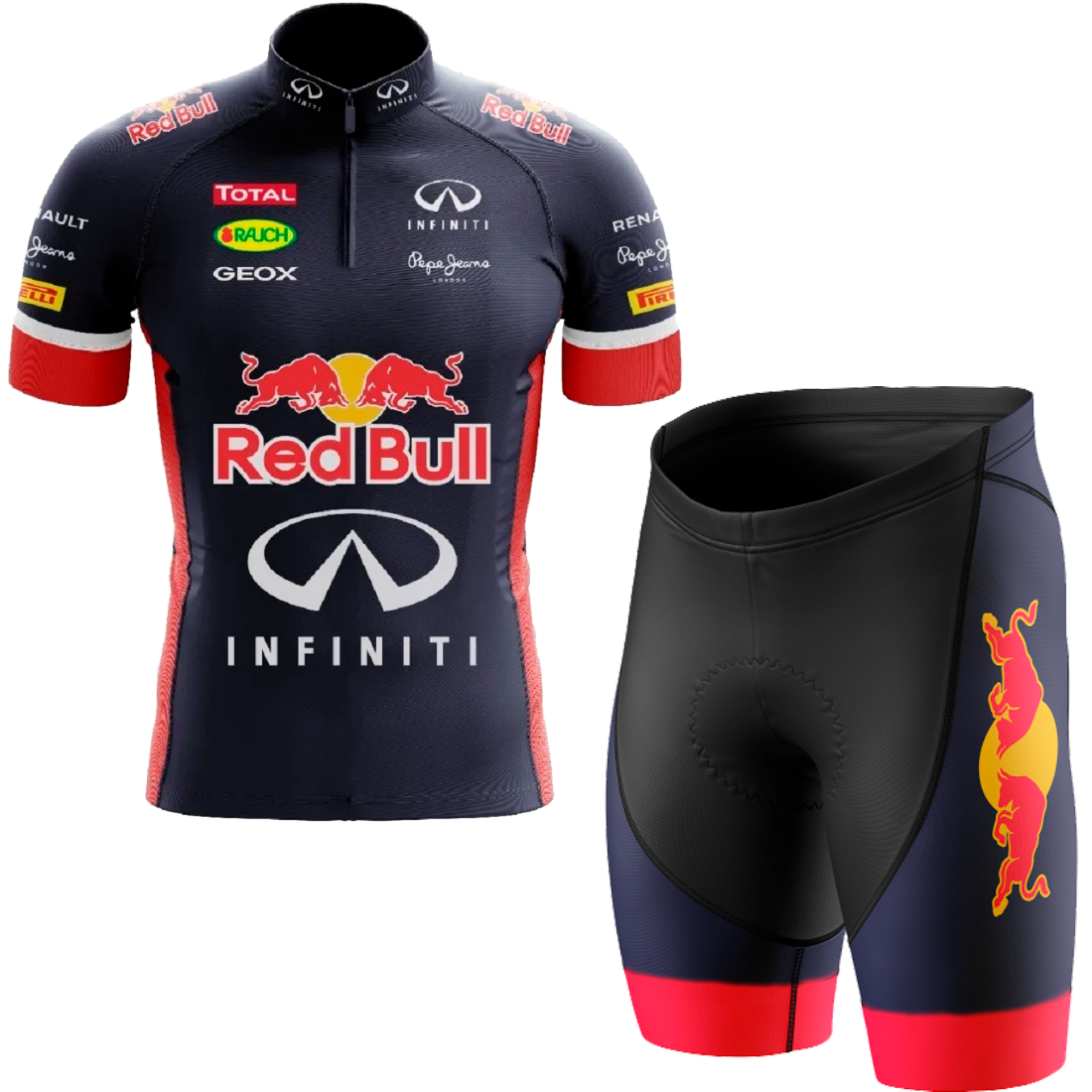 ca44cad9686511672c0a3c8da24070a4.png Kit Camisa Curta Bermuda Red Bull - Imagem 1